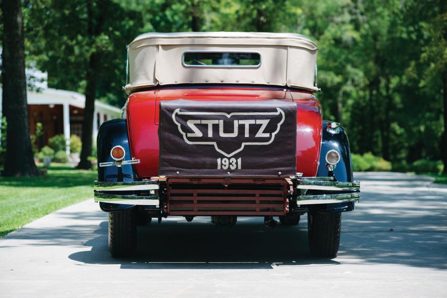  Stutz Model MB SV16 Convertible Coupe by Derham 1931 года  (фото 3 из 29)
